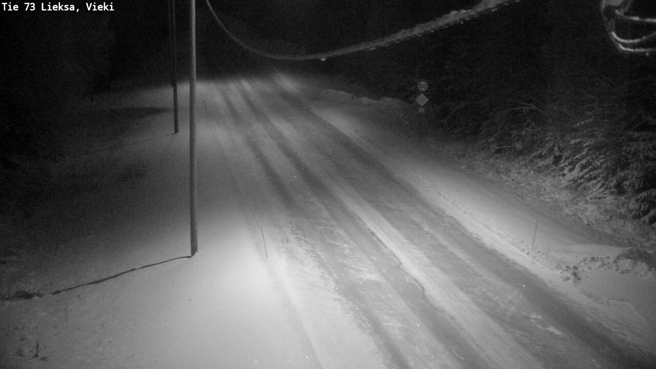 Kelikamerat Kuva Tie 73 Lieksa; Vieki, Lieksa, Pohjois-Karjala
