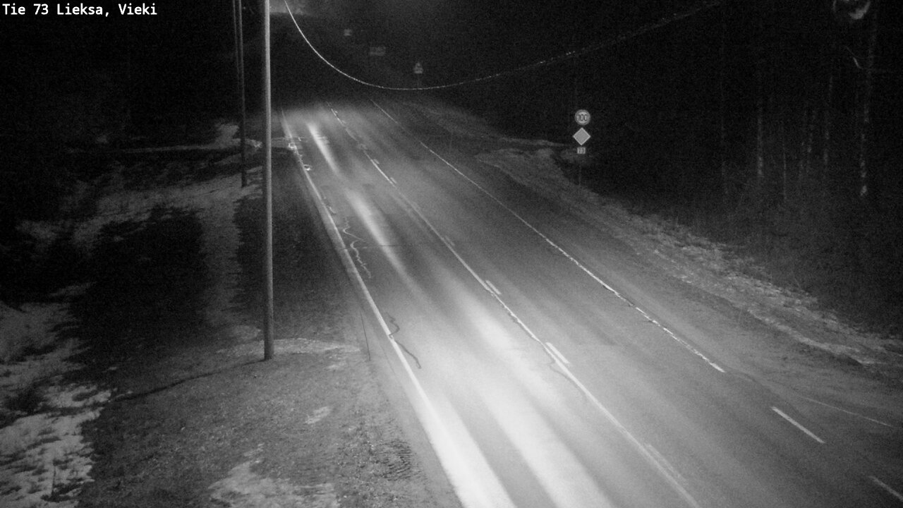 Weather Camera Image Road 73 Lieksa, Vieki, Lieksa, Pohjois-Karjala