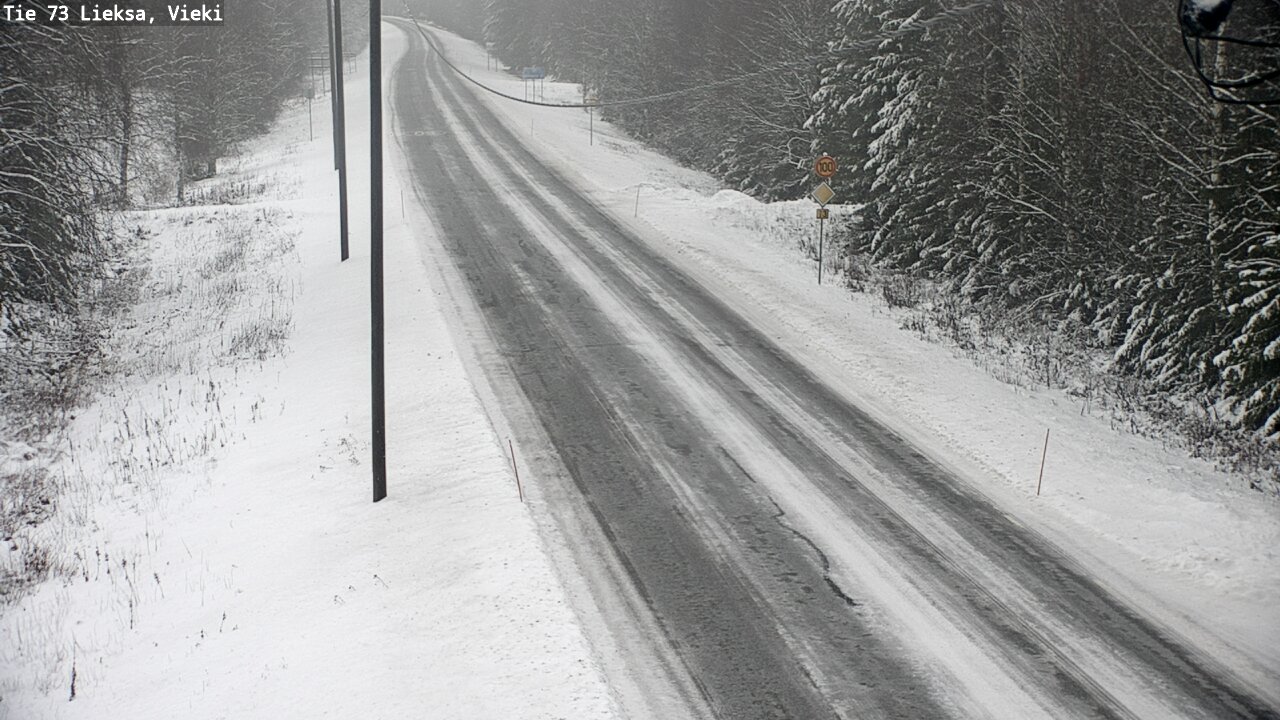 Weather Camera Image Road 73 Lieksa, Vieki, Lieksa, Pohjois-Karjala
