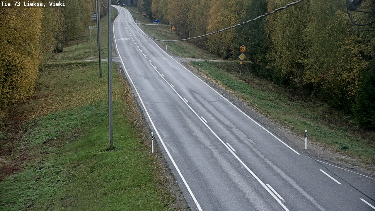 Kelikamerat Kuva Tie 73 Lieksa; Vieki, Lieksa, Pohjois-Karjala