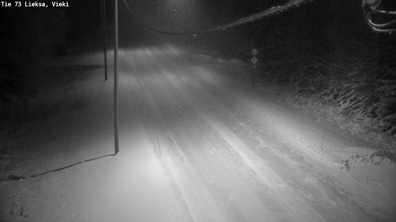 Kelikamerat Kuva Tie 73 Lieksa; Vieki, Lieksa, Pohjois-Karjala
