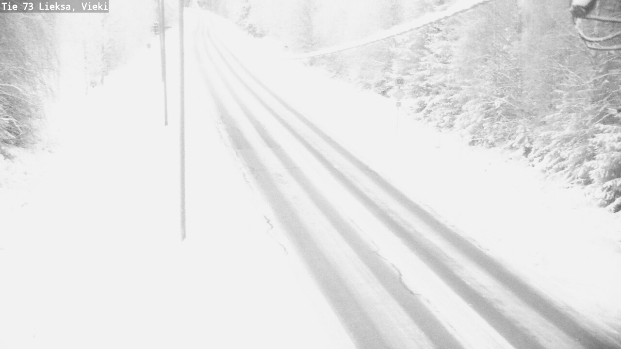 Weather Camera Image Väg 73 Lieksa, Vieki, Lieksa, Pohjois-Karjala