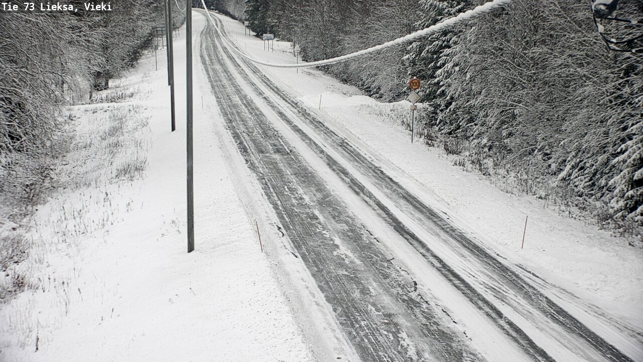 Kelikamerat Kuva Tie 73 Lieksa; Vieki, Lieksa, Pohjois-Karjala