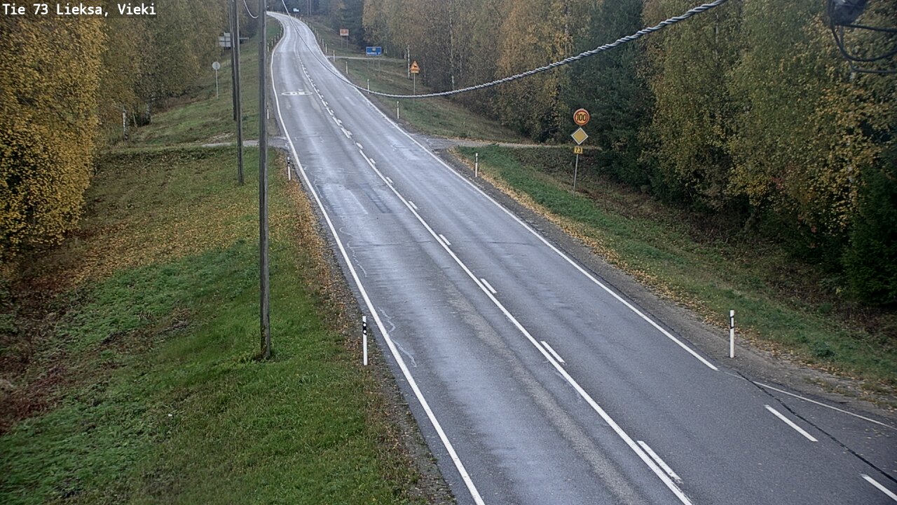 Weather Camera Image Road 73 Lieksa, Vieki, Lieksa, Pohjois-Karjala