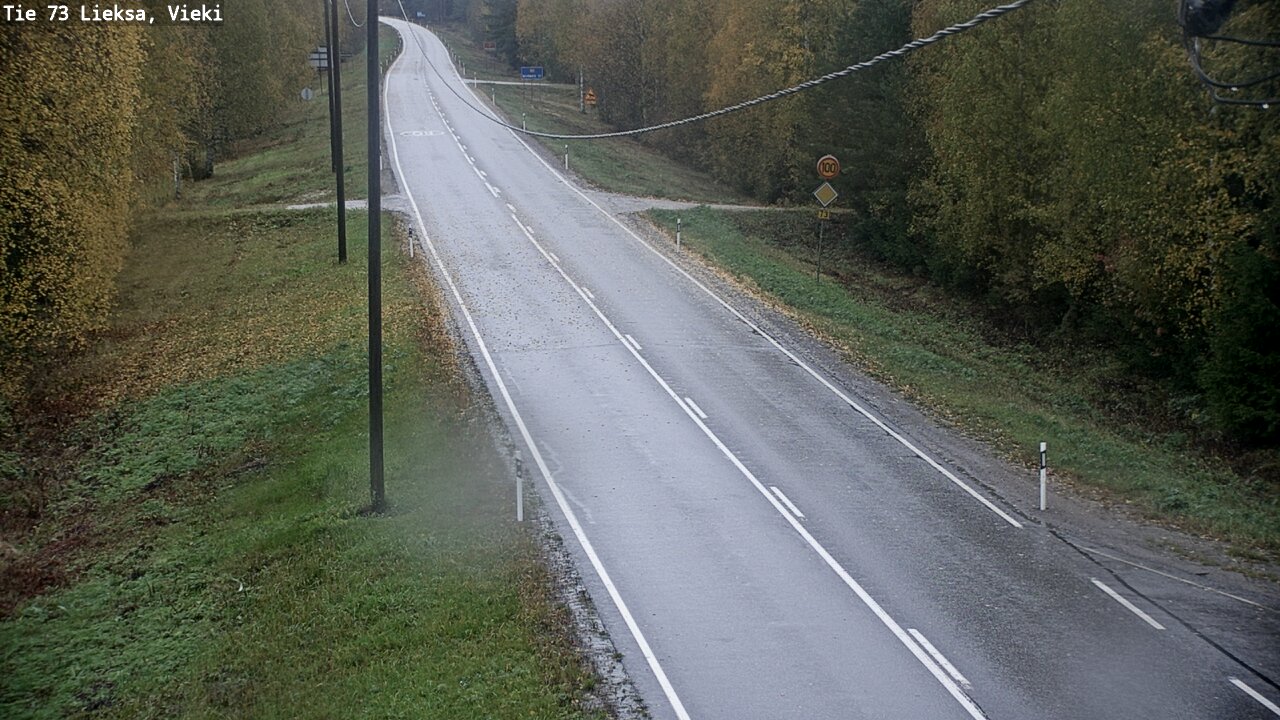 Kelikamerat Kuva Tie 73 Lieksa; Vieki, Lieksa, Pohjois-Karjala