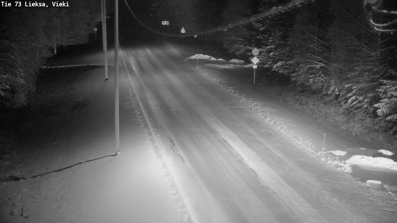 Kelikamerat Kuva Tie 73 Lieksa; Vieki, Lieksa, Pohjois-Karjala