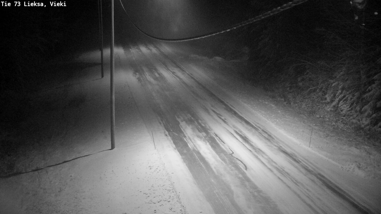 Weather Camera Image Väg 73 Lieksa, Vieki, Lieksa, Pohjois-Karjala