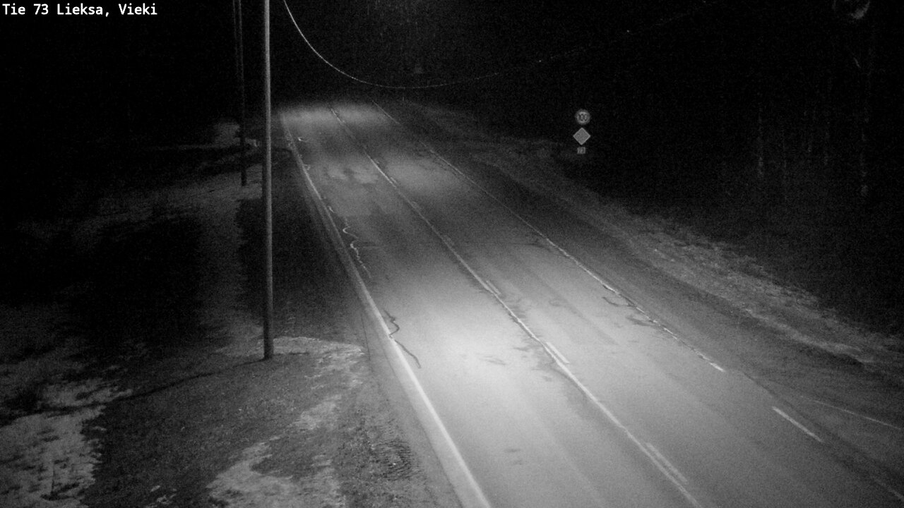 Kelikamerat Kuva Tie 73 Lieksa; Vieki, Lieksa, Pohjois-Karjala