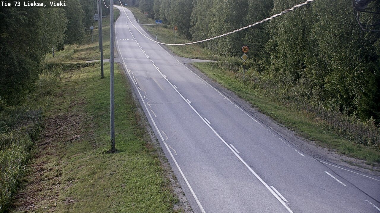 Kelikamerat Kuva Tie 73 Lieksa; Vieki, Lieksa, Pohjois-Karjala