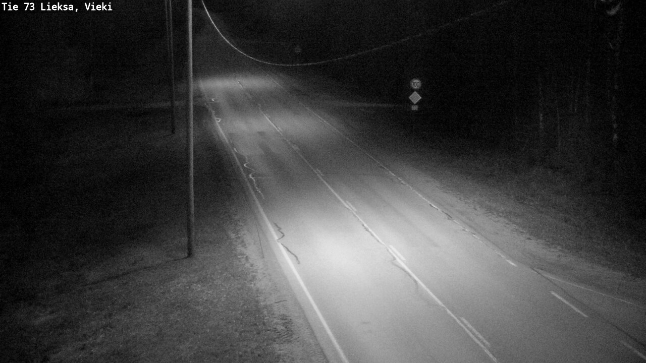 Weather Camera Image Väg 73 Lieksa, Vieki, Lieksa, Pohjois-Karjala