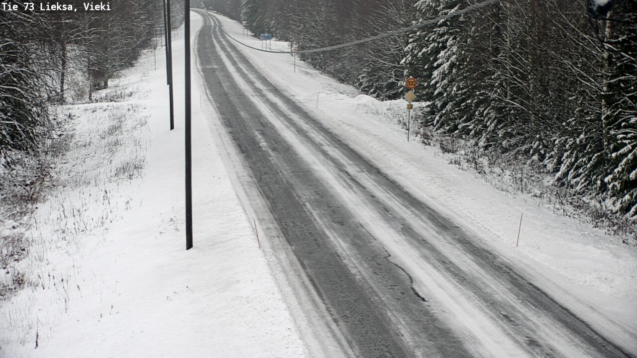 Weather Camera Image Road 73 Lieksa, Vieki, Lieksa, Pohjois-Karjala
