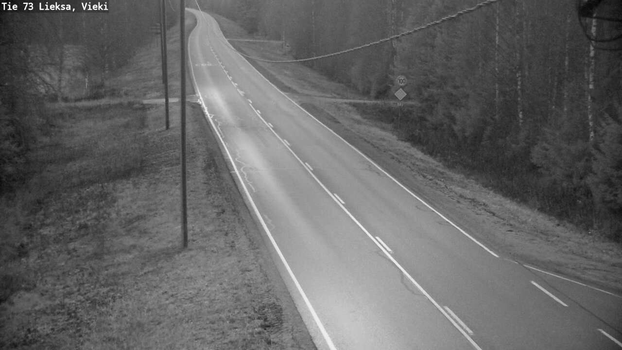 Kelikamerat Kuva Tie 73 Lieksa; Vieki, Lieksa, Pohjois-Karjala
