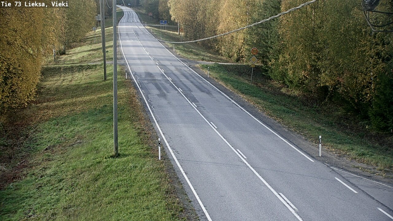 Kelikamerat Kuva Tie 73 Lieksa; Vieki, Lieksa, Pohjois-Karjala