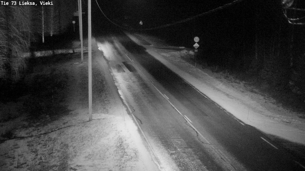 Kelikamerat Kuva Tie 73 Lieksa; Vieki, Lieksa, Pohjois-Karjala