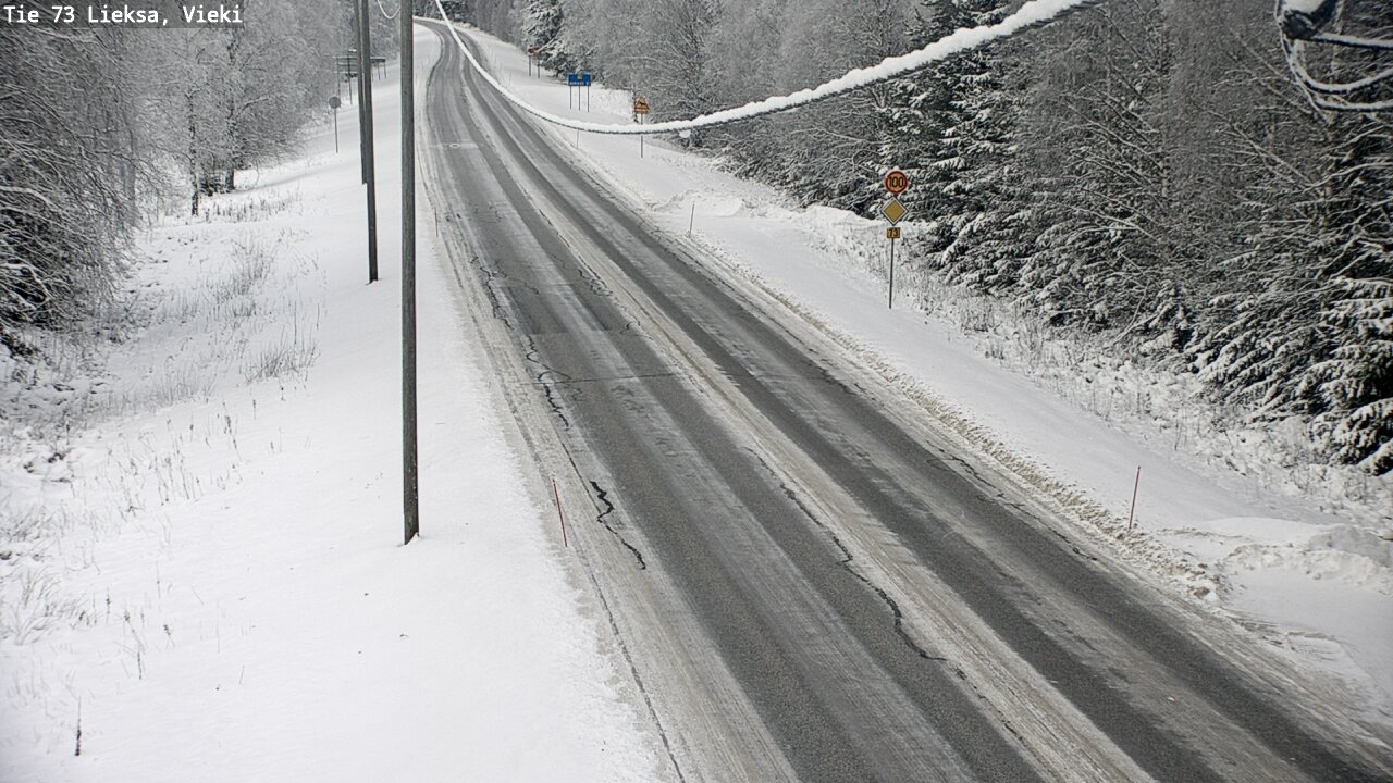 Weather Camera Image Väg 73 Lieksa, Vieki, Lieksa, Pohjois-Karjala