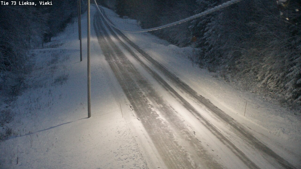 Kelikamerat Kuva Tie 73 Lieksa; Vieki, Lieksa, Pohjois-Karjala
