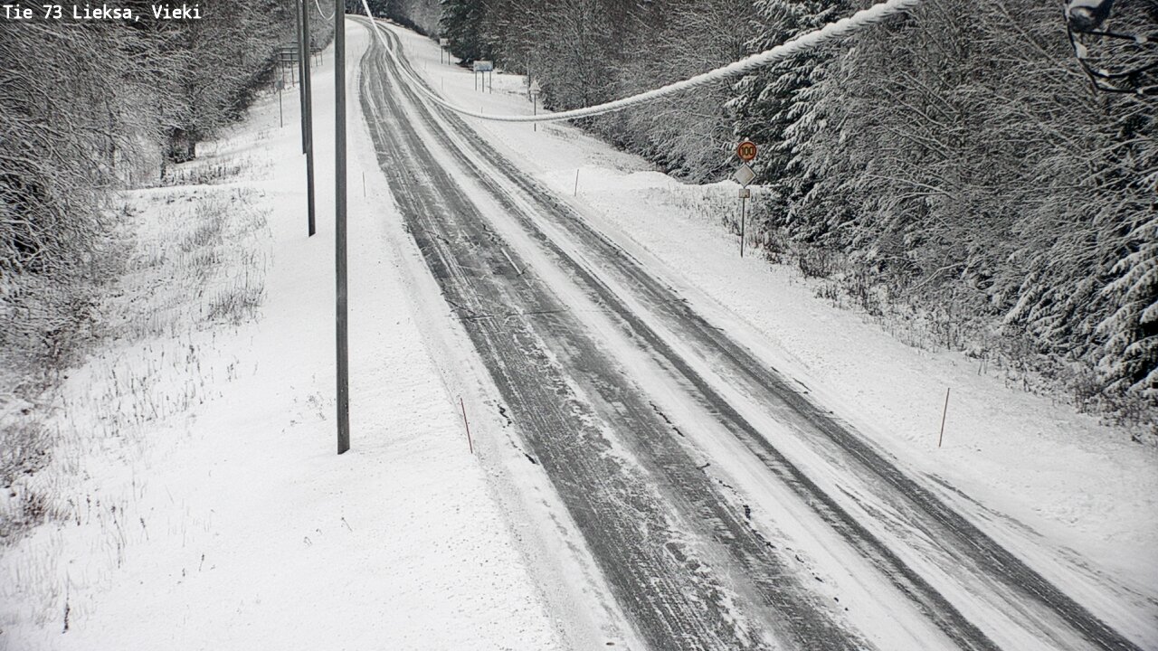 Kelikamerat Kuva Tie 73 Lieksa; Vieki, Lieksa, Pohjois-Karjala