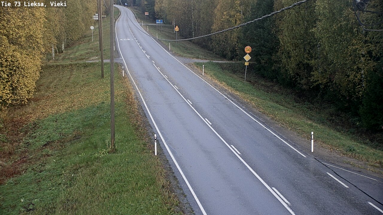 Weather Camera Image Road 73 Lieksa, Vieki, Lieksa, Pohjois-Karjala