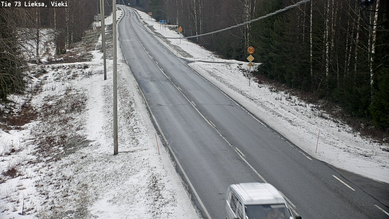 Kelikamerat Kuva Tie 73 Lieksa; Vieki, Lieksa, Pohjois-Karjala