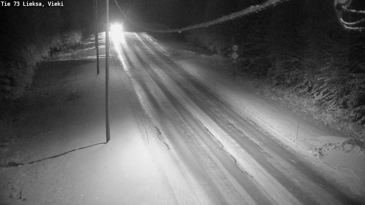 Kelikamerat Kuva Tie 73 Lieksa; Vieki, Lieksa, Pohjois-Karjala