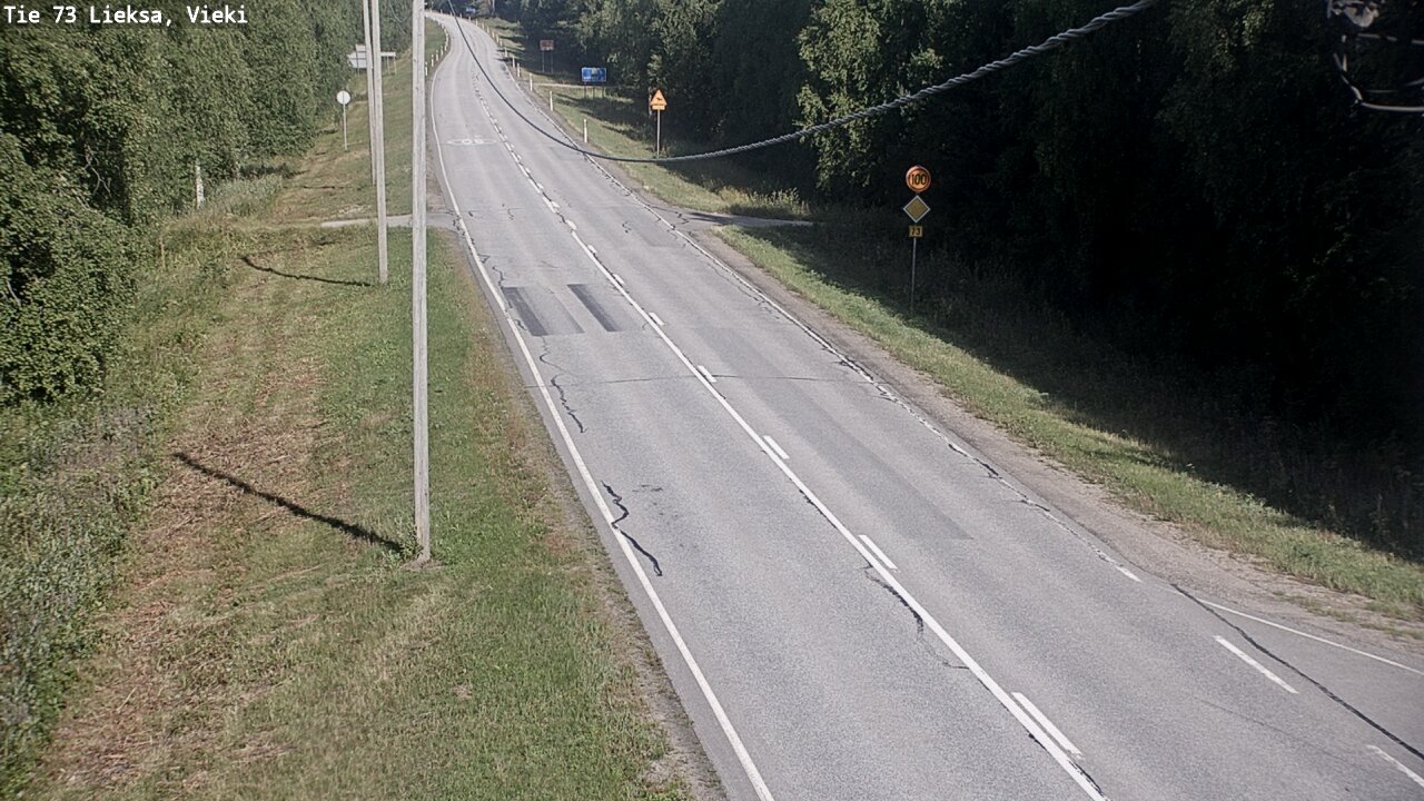 Weather Camera Image Väg 73 Lieksa, Vieki, Lieksa, Pohjois-Karjala