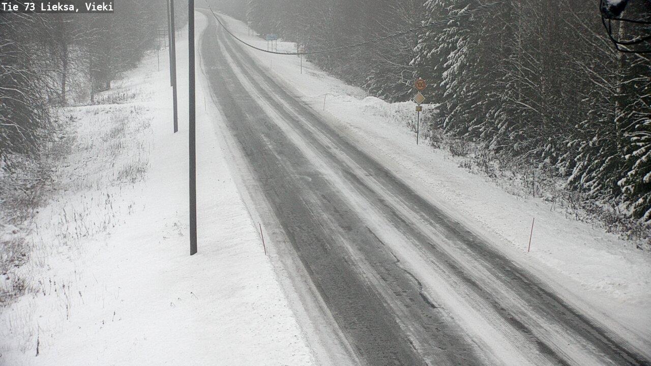Weather Camera Image Road 73 Lieksa, Vieki, Lieksa, Pohjois-Karjala