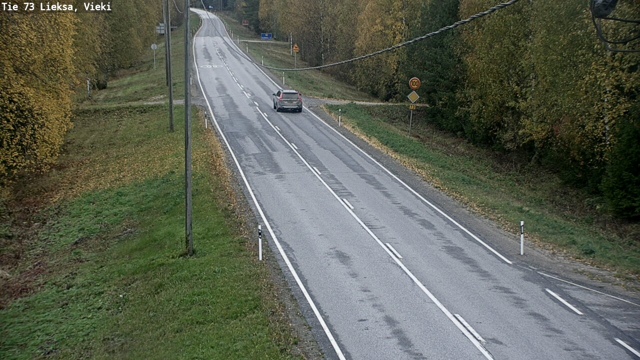 Weather Camera Image Road 73 Lieksa, Vieki, Lieksa, Pohjois-Karjala