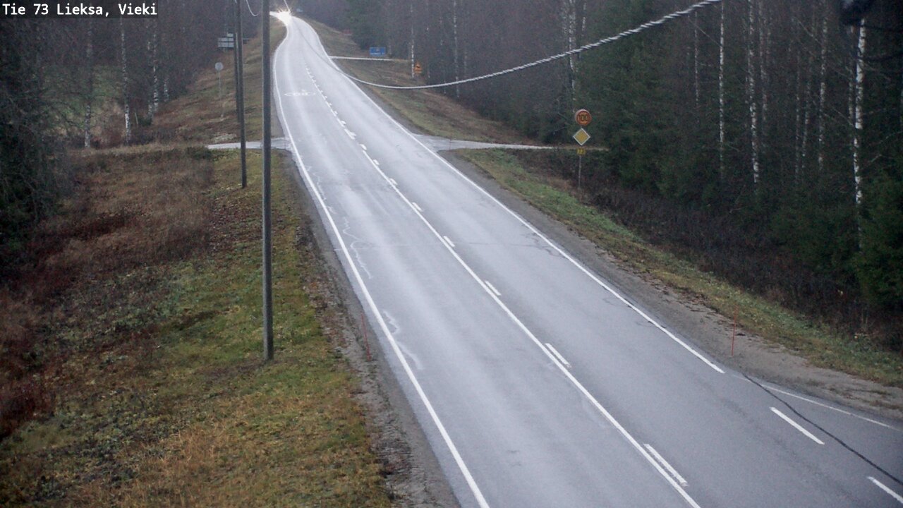 Kelikamerat Kuva Tie 73 Lieksa; Vieki, Lieksa, Pohjois-Karjala