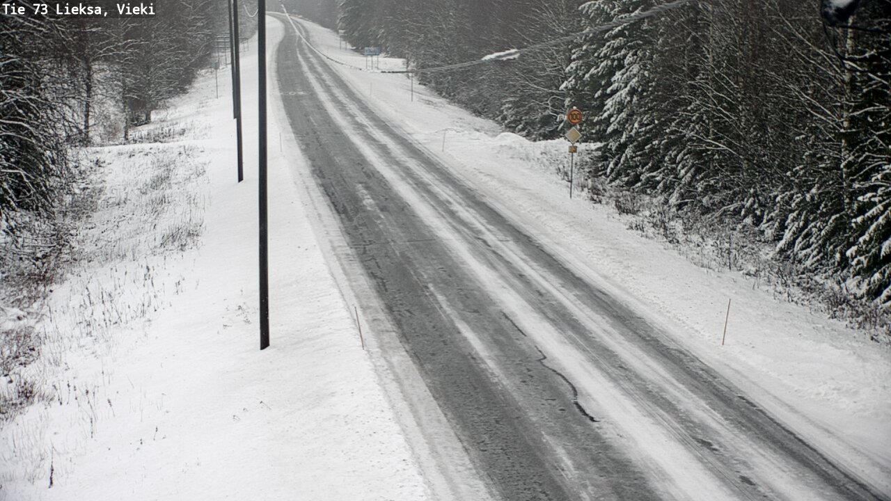 Weather Camera Image Road 73 Lieksa, Vieki, Lieksa, Pohjois-Karjala