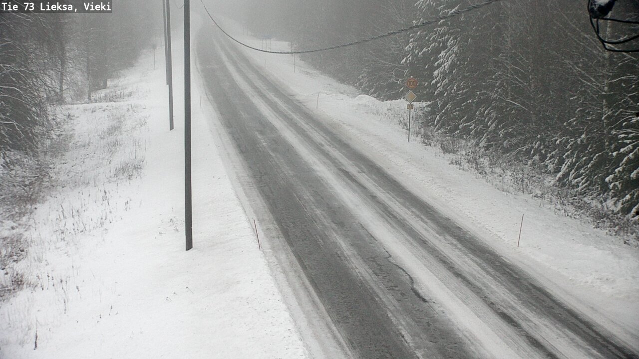 Weather Camera Image Road 73 Lieksa, Vieki, Lieksa, Pohjois-Karjala