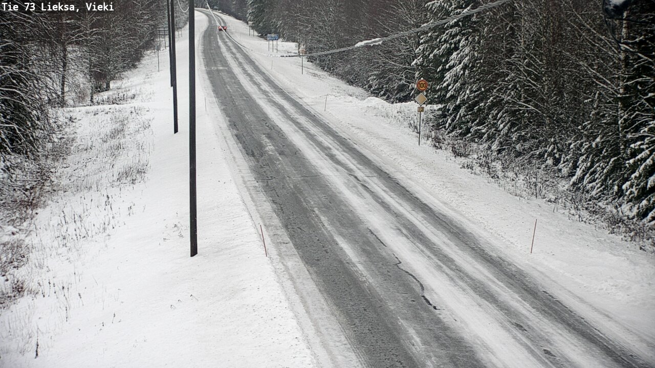 Weather Camera Image Road 73 Lieksa, Vieki, Lieksa, Pohjois-Karjala