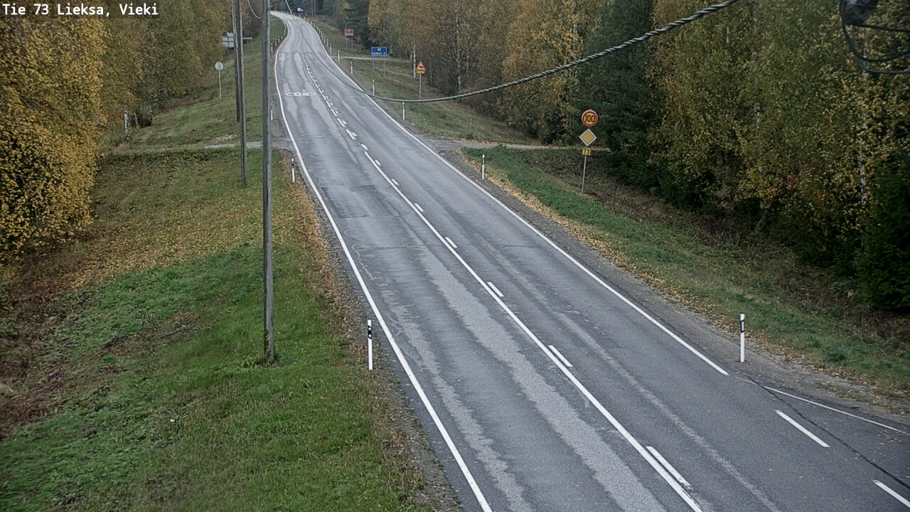 Weather Camera Image Road 73 Lieksa, Vieki, Lieksa, Pohjois-Karjala