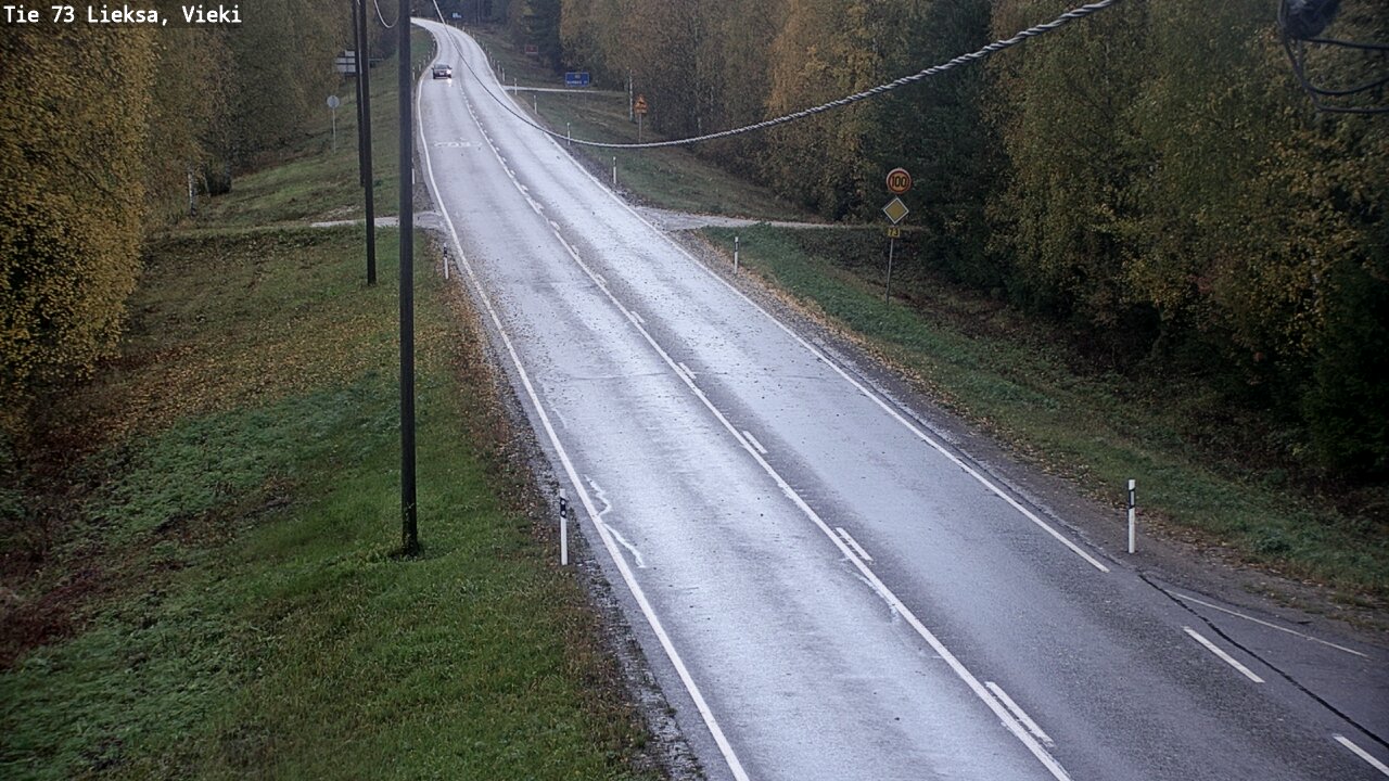Weather Camera Image Road 73 Lieksa, Vieki, Lieksa, Pohjois-Karjala