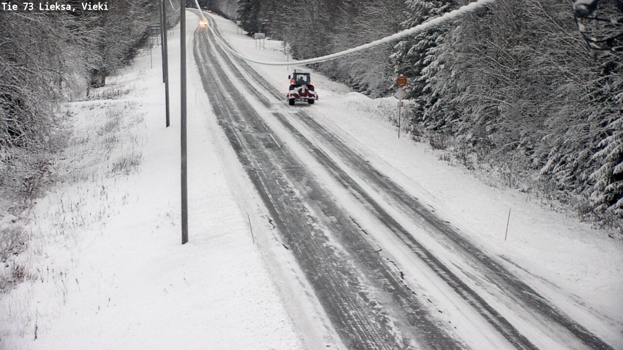 Kelikamerat Kuva Tie 73 Lieksa; Vieki, Lieksa, Pohjois-Karjala