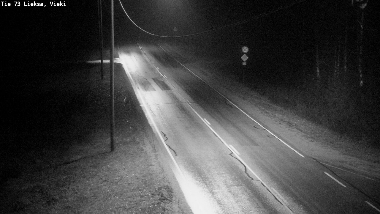Kelikamerat Kuva Tie 73 Lieksa; Vieki, Lieksa, Pohjois-Karjala