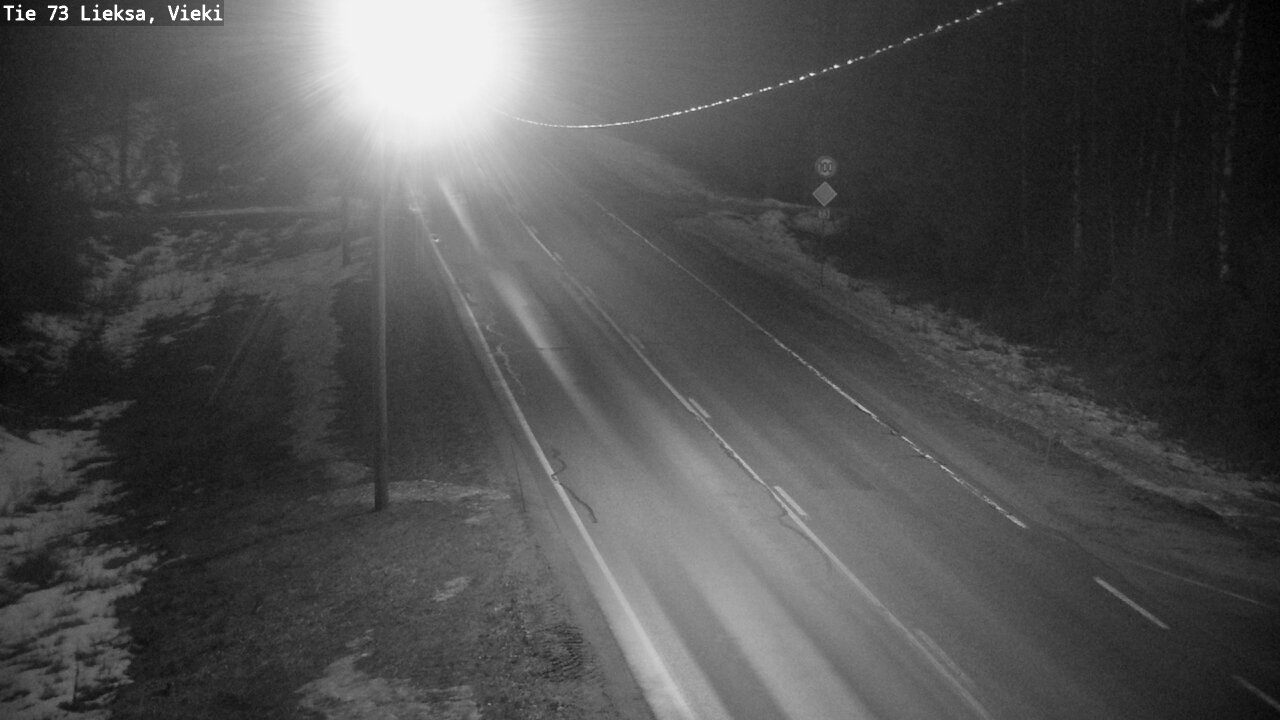 Weather Camera Image Road 73 Lieksa, Vieki, Lieksa, Pohjois-Karjala