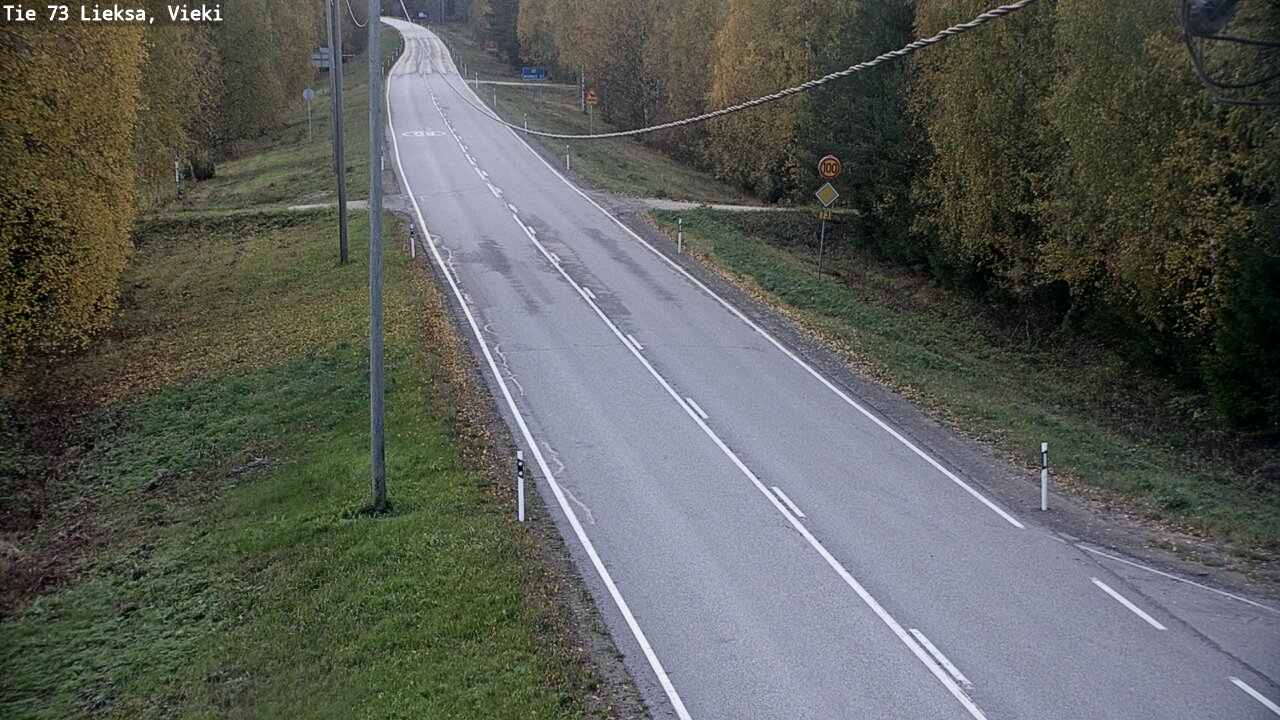Kelikamerat Kuva Tie 73 Lieksa; Vieki, Lieksa, Pohjois-Karjala