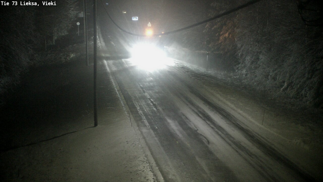 Weather Camera Image Road 73 Lieksa, Vieki, Lieksa, Pohjois-Karjala