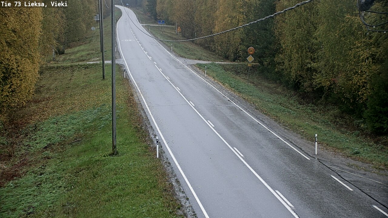 Kelikamerat Kuva Tie 73 Lieksa; Vieki, Lieksa, Pohjois-Karjala