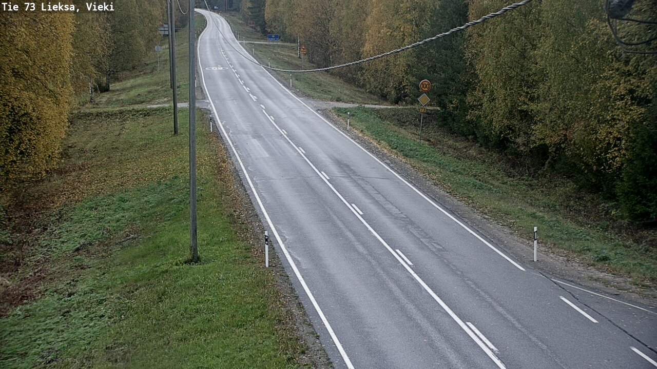 Kelikamerat Kuva Tie 73 Lieksa; Vieki, Lieksa, Pohjois-Karjala