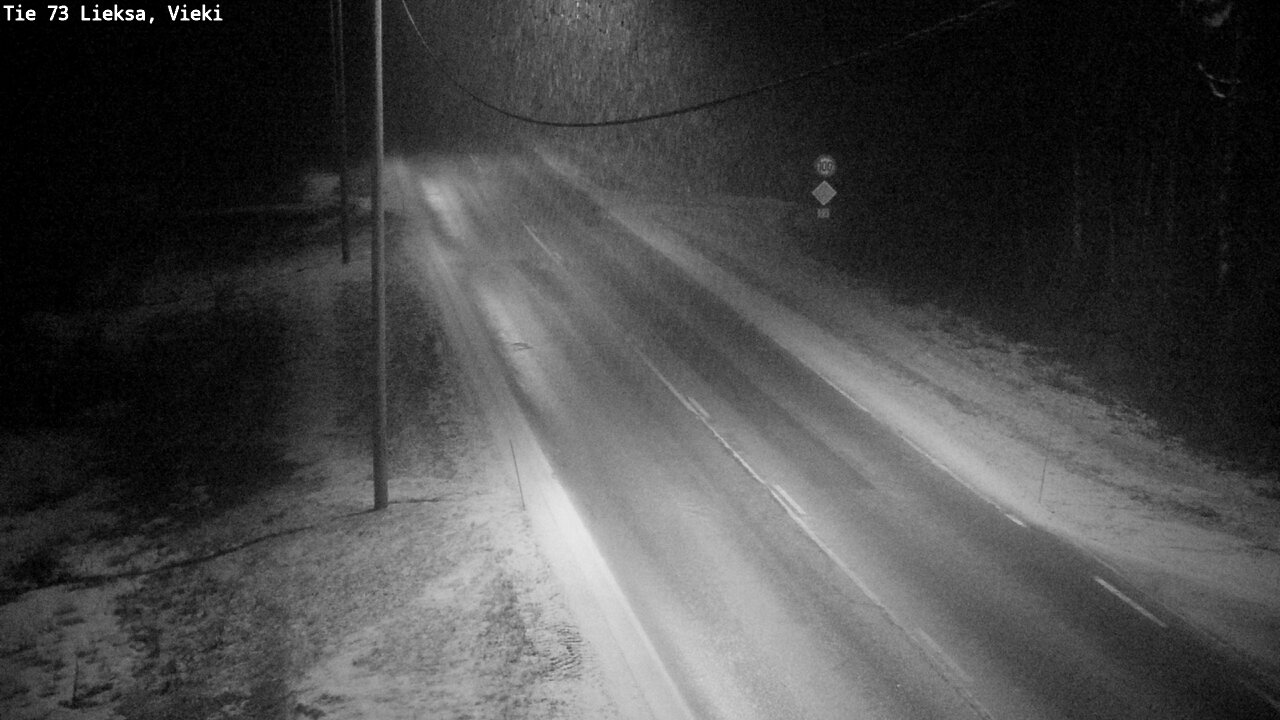 Kelikamerat Kuva Tie 73 Lieksa; Vieki, Lieksa, Pohjois-Karjala