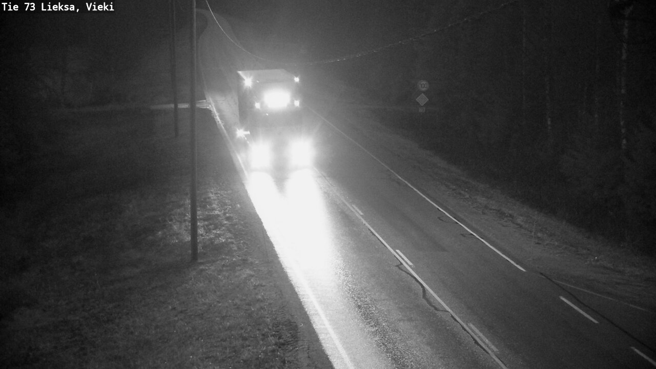 Kelikamerat Kuva Tie 73 Lieksa; Vieki, Lieksa, Pohjois-Karjala