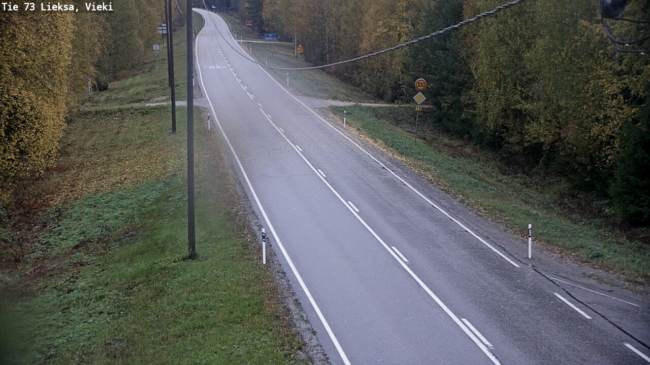 Kelikamerat Kuva Tie 73 Lieksa; Vieki, Lieksa, Pohjois-Karjala