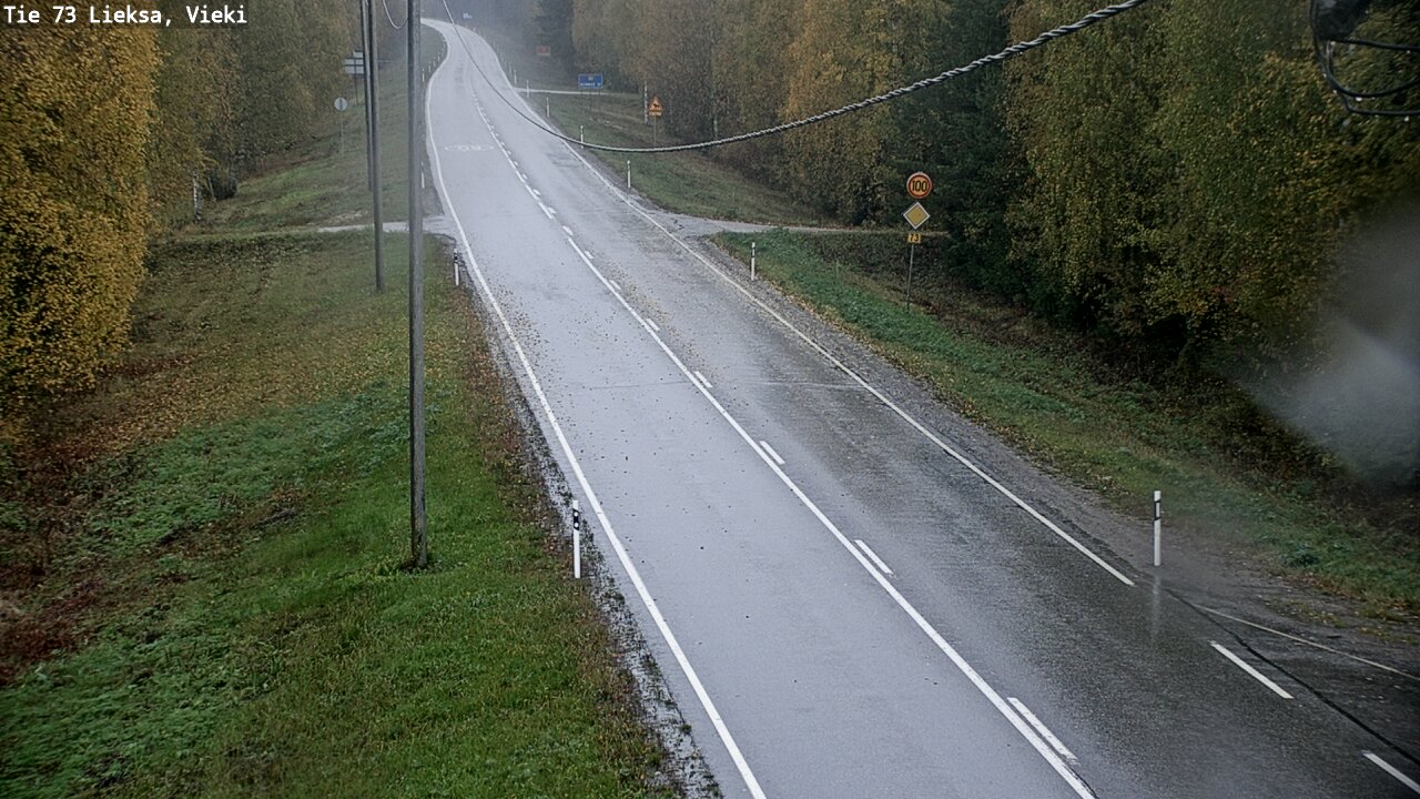Kelikamerat Kuva Tie 73 Lieksa; Vieki, Lieksa, Pohjois-Karjala