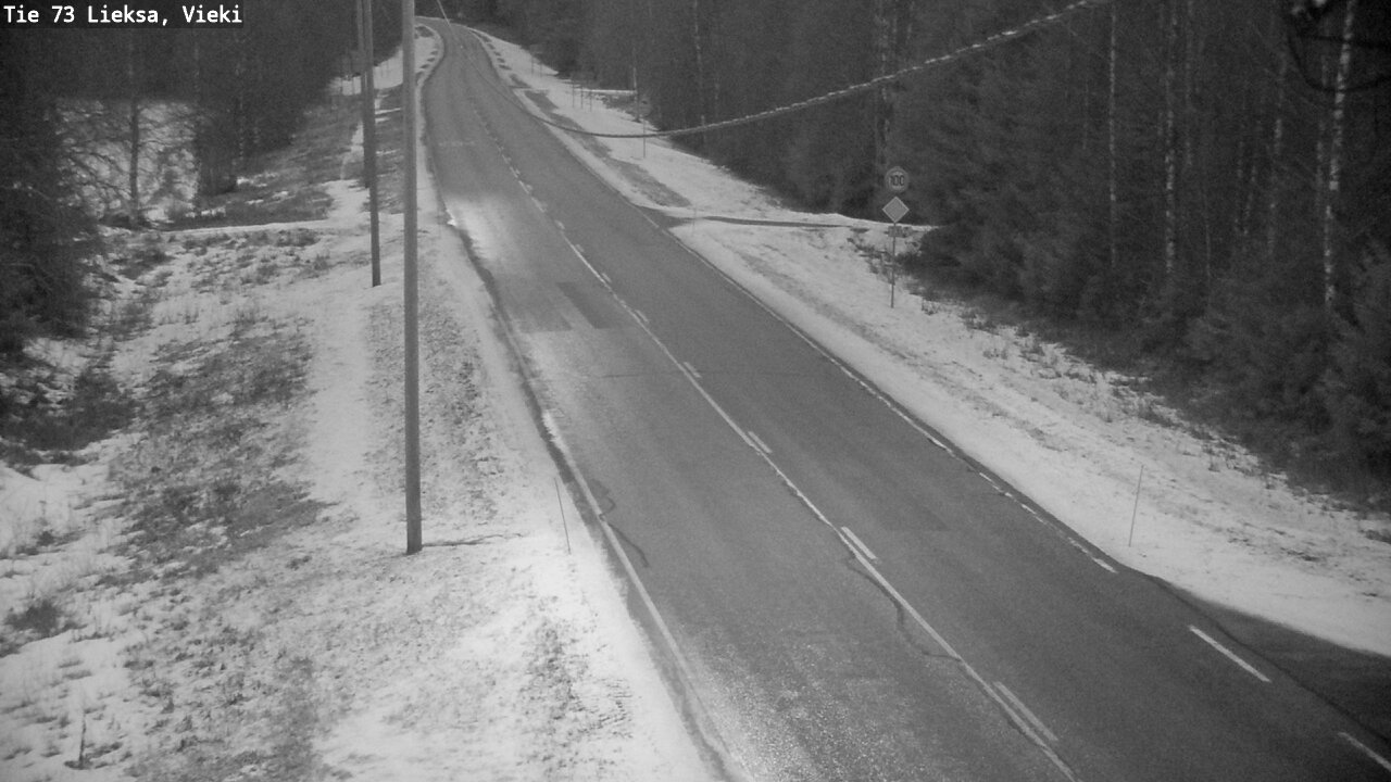 Kelikamerat Kuva Tie 73 Lieksa; Vieki, Lieksa, Pohjois-Karjala