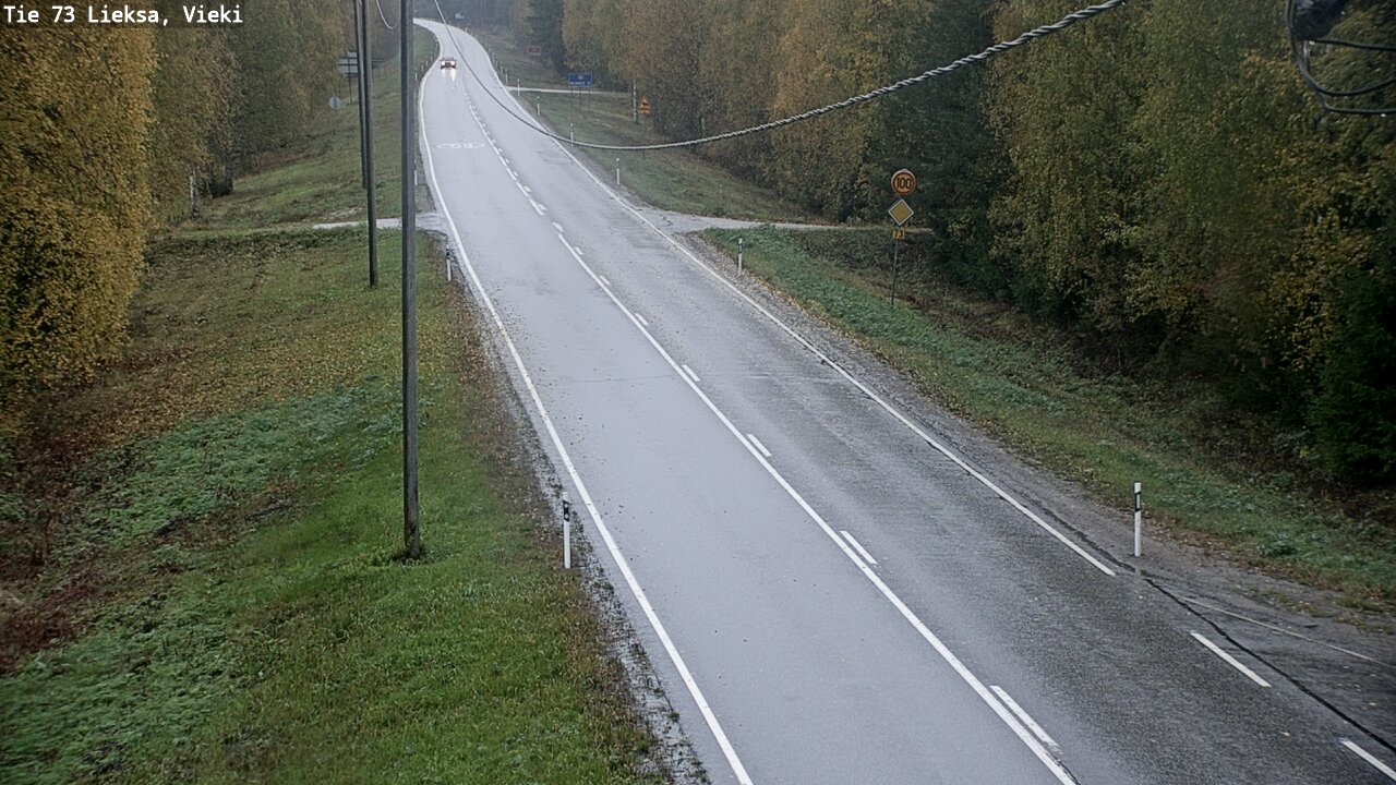Kelikamerat Kuva Tie 73 Lieksa; Vieki, Lieksa, Pohjois-Karjala