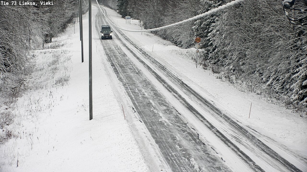 Kelikamerat Kuva Tie 73 Lieksa; Vieki, Lieksa, Pohjois-Karjala