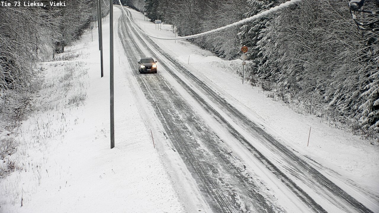 Kelikamerat Kuva Tie 73 Lieksa; Vieki, Lieksa, Pohjois-Karjala