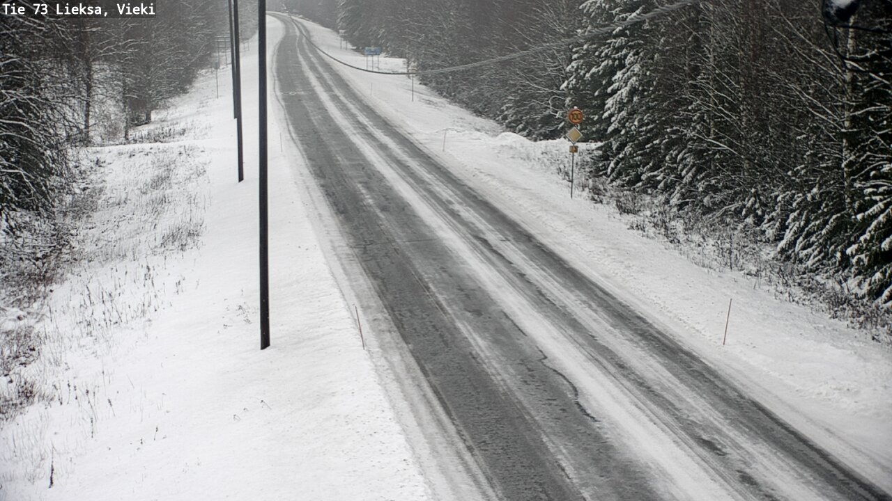 Weather Camera Image Road 73 Lieksa, Vieki, Lieksa, Pohjois-Karjala