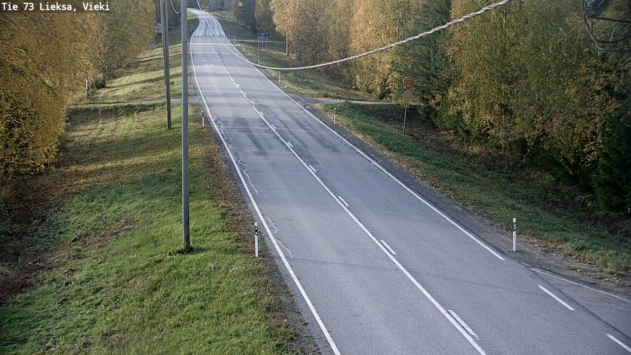 Kelikamerat Kuva Tie 73 Lieksa; Vieki, Lieksa, Pohjois-Karjala